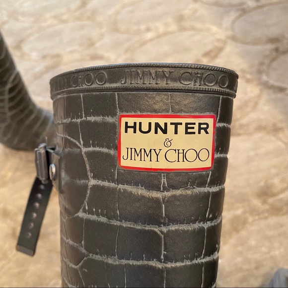 Jimmy Choo x Hunter Rubber Rain Boots - Picture 7 of 12